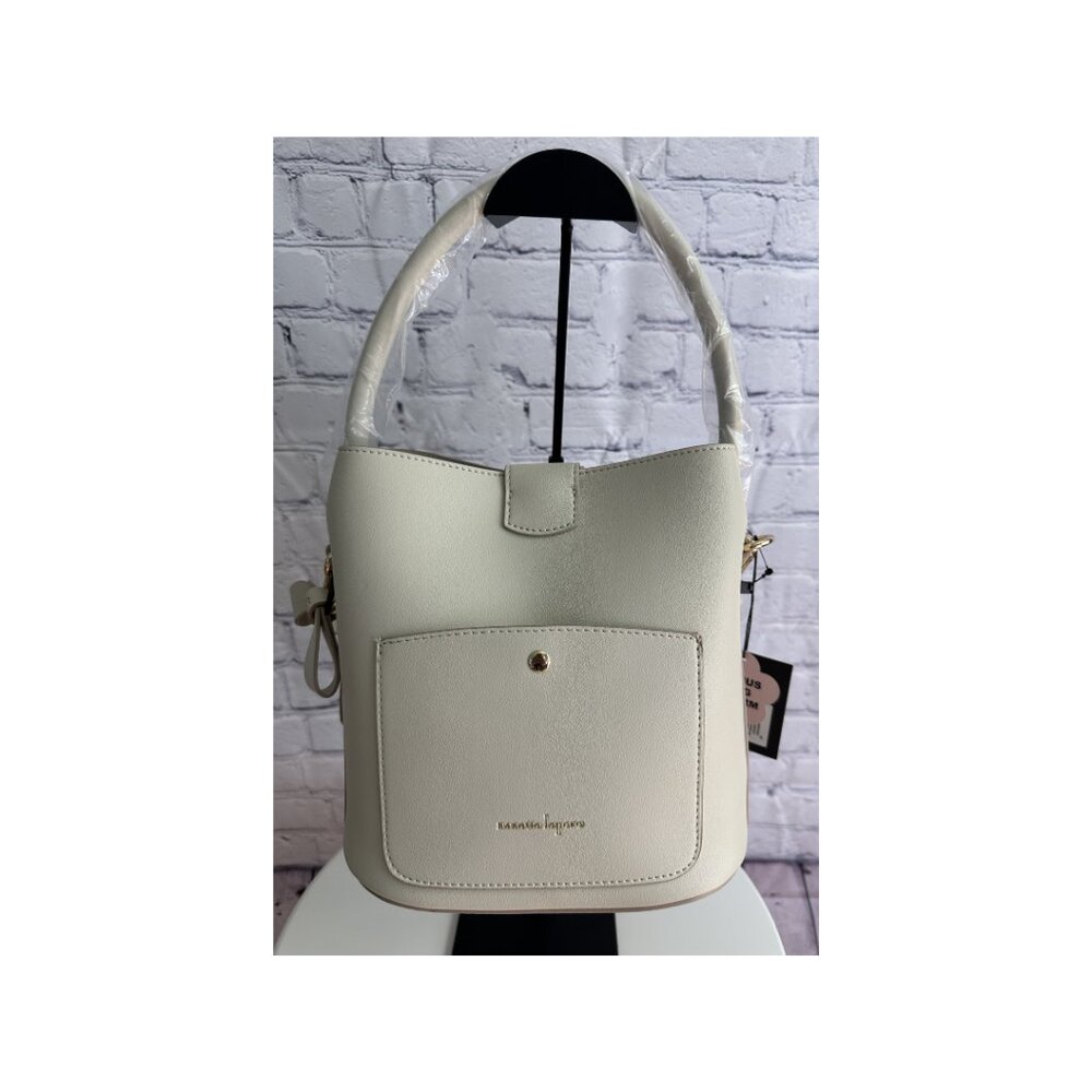 NWT Nanette Lepore Convertible Bucket Bag – Clay